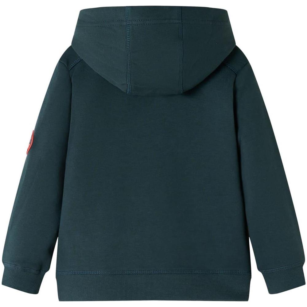 Felpa con Cappuccio per Bambini Verde Scuro 92 - Foto 2