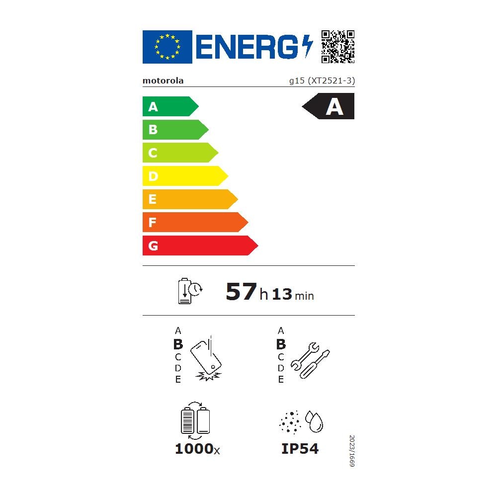 moto g15 17,1 cm (6.72") Doppia SIM Android 15 4G USB tipo-C 8 GB 128 GB 5200 mAh Arancione - Foto 2