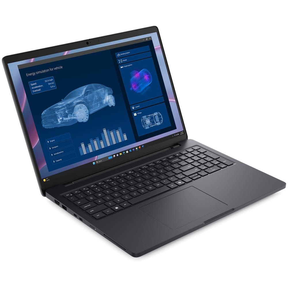 Pro Max 16 MC16255 Copilot+ PC AMD Ryzen AI 7 PRO 350 Computer portatile 40,6 cm (16") Full HD+ 32 GB LPDDR5x-SDRAM 512 GB SSD NVIDIA RTX PRO 500 Blackwell Wi-Fi 7 (802.11be) Windows 11 Pro Italiano Nero - Foto 2