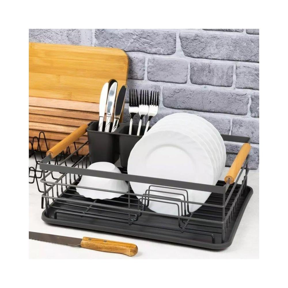 KH-1729 Elegante scolapiatti con portaposate rimovibile - Foto 2