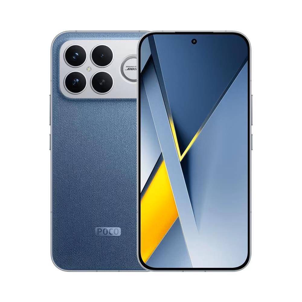 Poco F8 Ultra 5G 512GB 16GB Ram Display 6.9" Amoled 120Hz Main Camera 50MP Tele115mm OIS Audio Sound by Bose DualSim (nano+eSim) USB Type-C HyperOS 3 Snapdragon 8 Elite Gen5 6500mAh Denim Blue - Foto 1