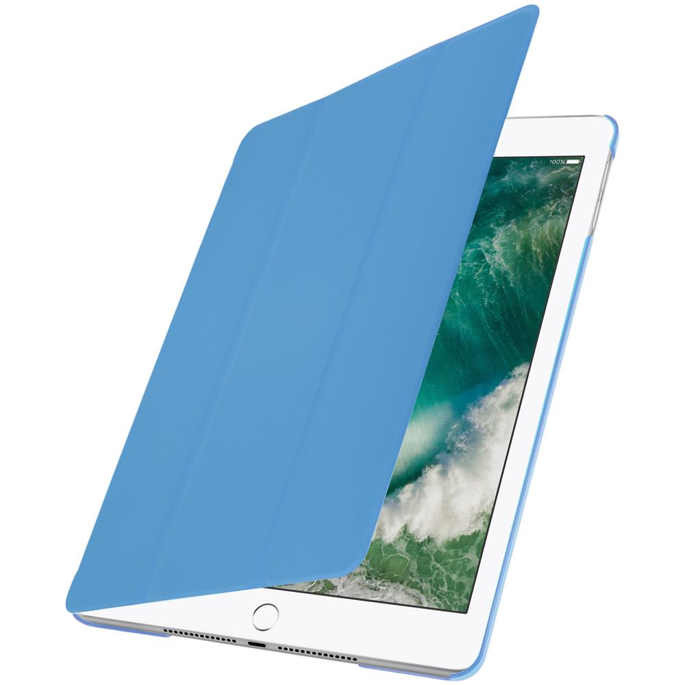Custodia Trifold Slim Funzione Stand Multiposizione Apple Ipad 9.7 2017 - Blu - Foto 1