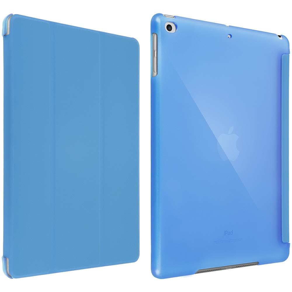Custodia Trifold Slim Funzione Stand Multiposizione Apple Ipad 9.7 2017 - Blu - Foto 2