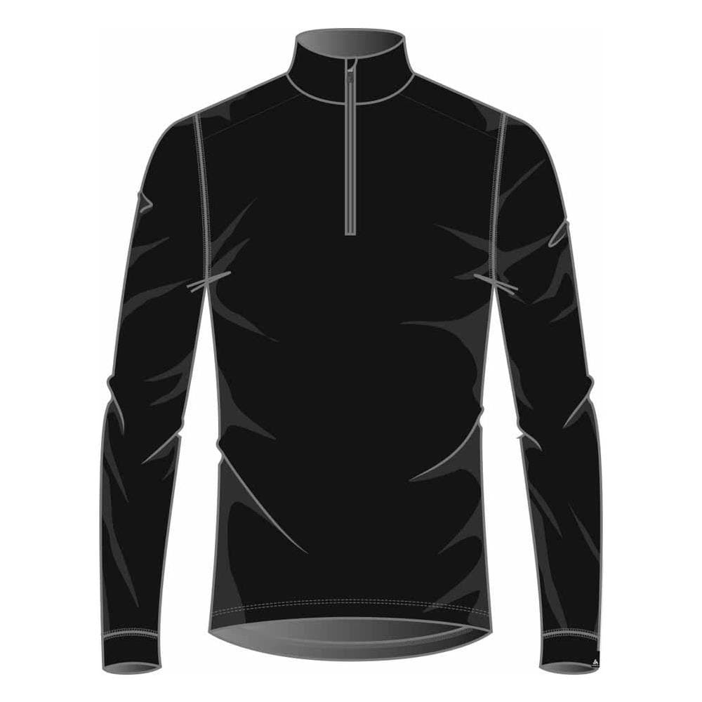 Intimo Natural 100% Merino Warm Suw Top Turtle Neck 1/2 Zip Abbigliamento Uomo M - Foto 1