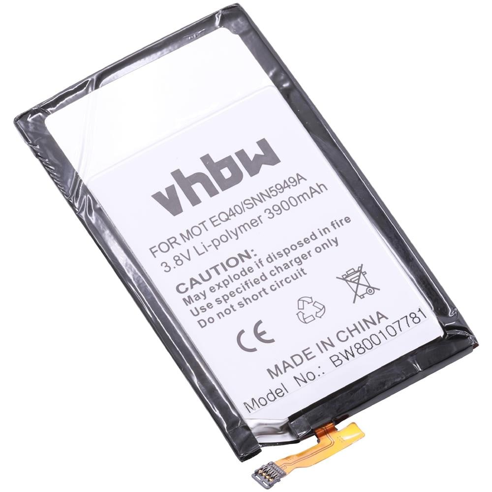 Li-polimeri Batteria 3900mah (3.8v) Per Cellulare Telefono Smartphone Motorola Droid Turbo, Droid Turbo Lte, Quark, Xt1254 Come Eq40, Snn5949a. - Foto 1
