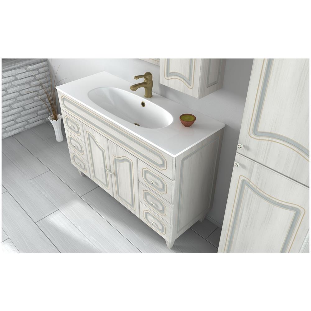 Bagno Italia Arredo Bagno 120cm Mobile Arte Povera Bianco Bagno Italia Arredo Bagno 120cm Mobile Arte Povera Bianco