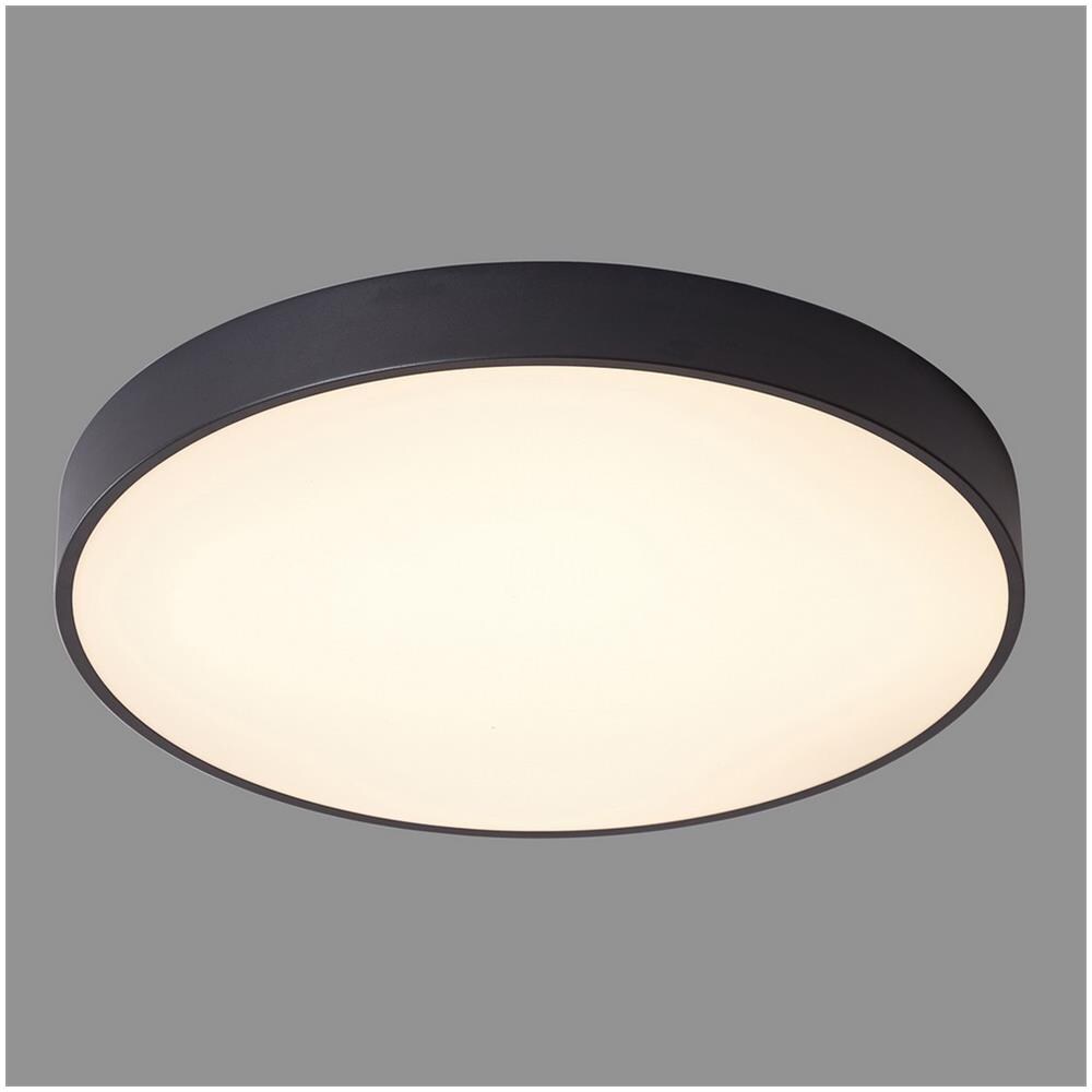 Plafoniera Moderna A Led A Filo Nero, Bianco Caldo 3000k 3600lm - Foto 2