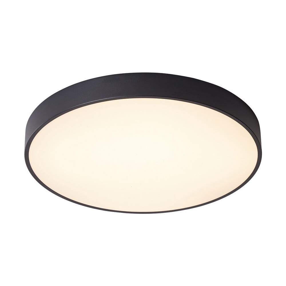 Plafoniera Moderna A Led A Filo Nero, Bianco Caldo 3000k 3600lm - Foto 3