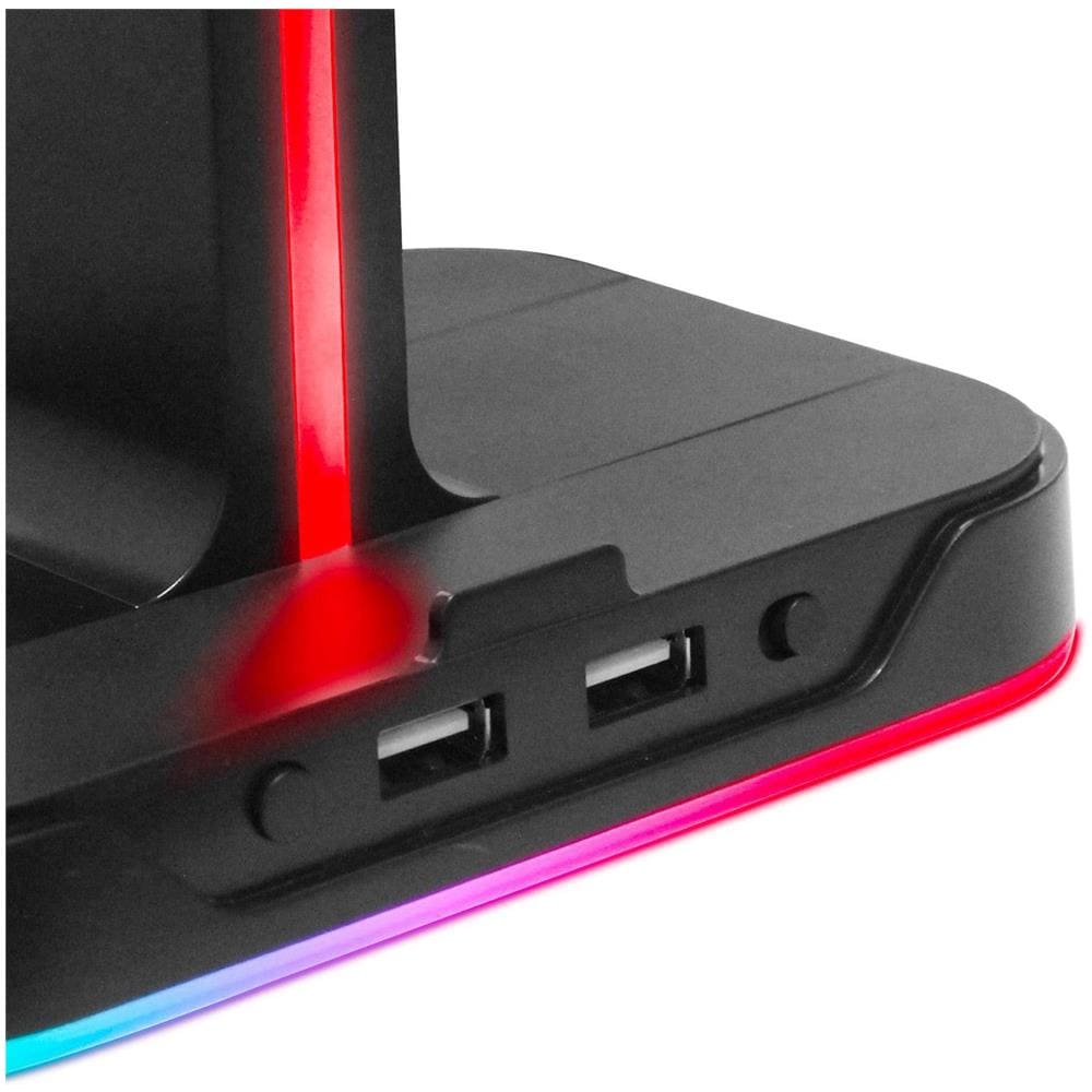 Supporto Per Cuffie Da Gioco Rgb 2xusb - Foto 2