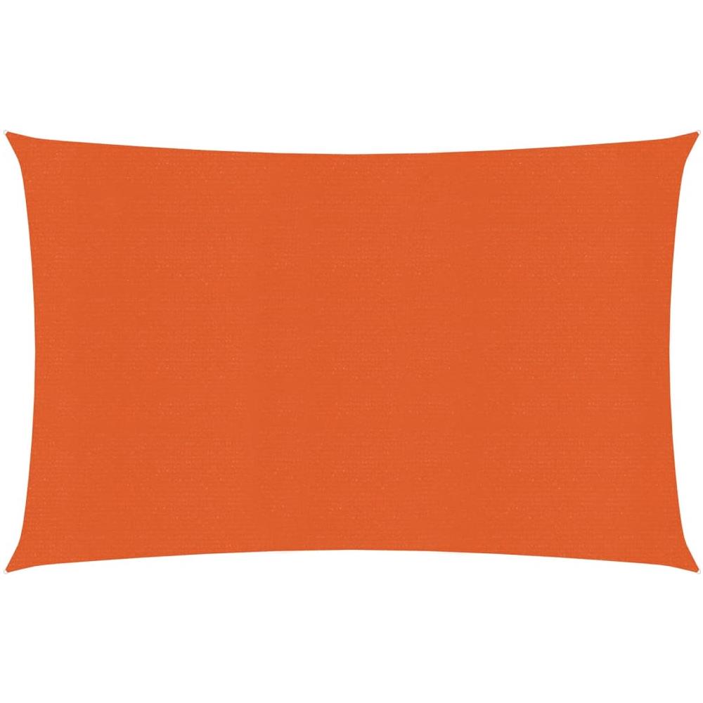 Vela Parasole 160 g / m² Arancione 2,5x3,5 m in HDPE - Foto 1