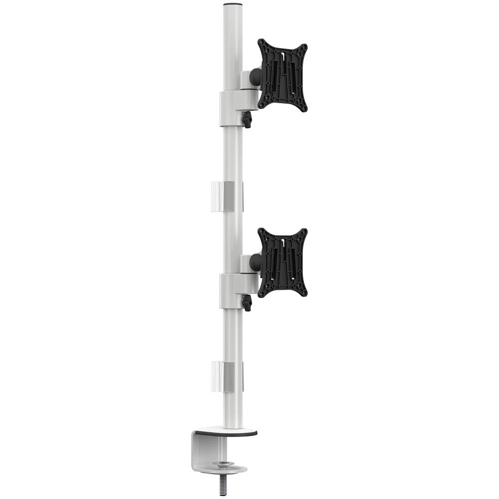 M VESA Officeline Dual 30" Morsa / Bullone di ancoraggio Bianco - Foto 1