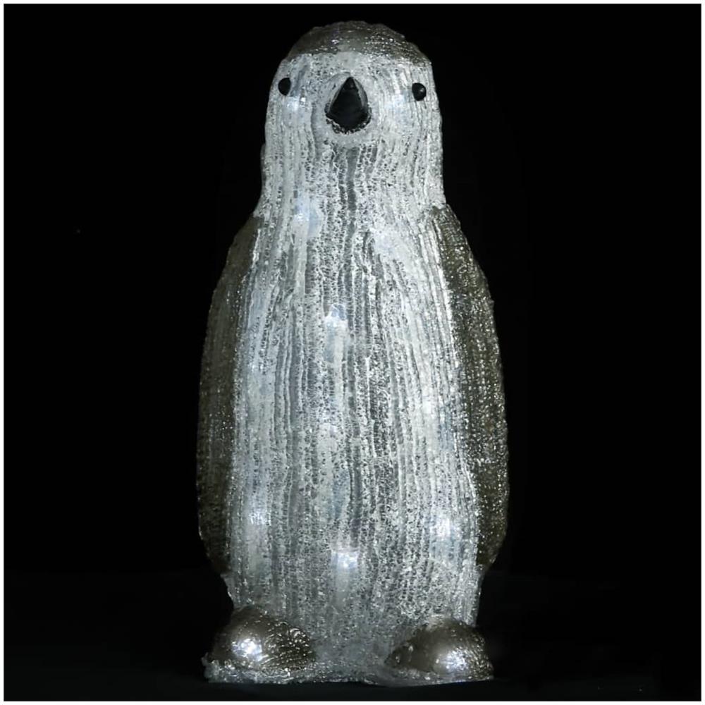 Pinguino Led In Acrilico Per Interno Ed Esterno 30 Cm - Foto 1