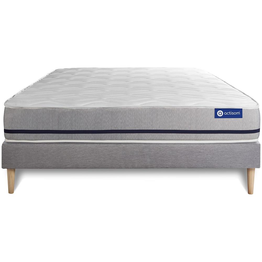 Kit Rete E Materasso Matrimoniale Actimemo Soft 180x210cm - Spessore : 20cm- Memory Foam - Moderatamente Rigido - Foto 1