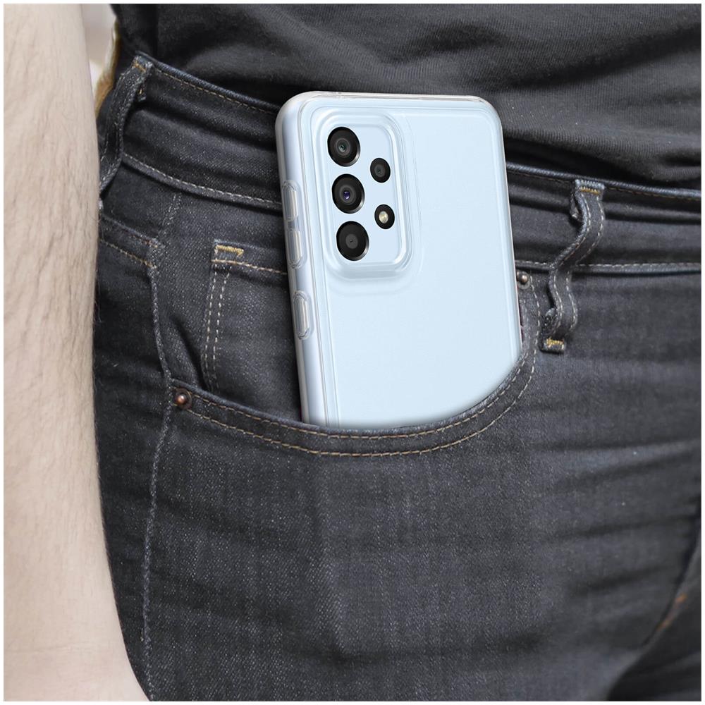 Cover Soft Clear Ef-qa336ttegww Per Galaxy A33 5g Transparente - Foto 9