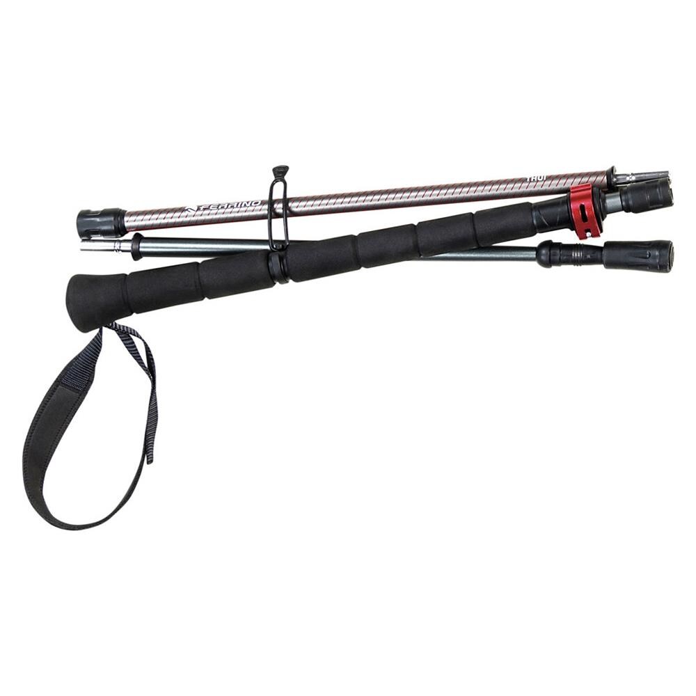 Bastoni Thui (Coppia) Trekking, Hiking - T. u. Black-red - Foto 3