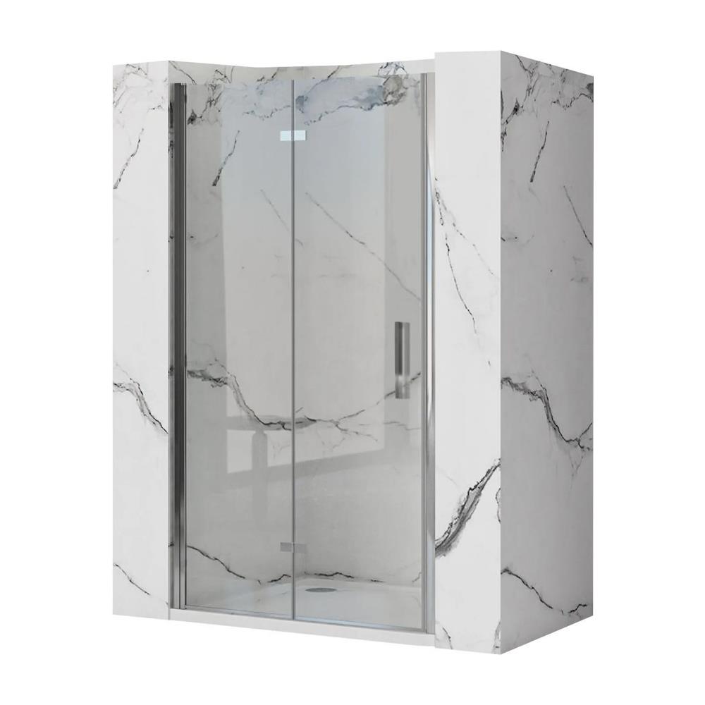 Porta Doccia Rea Molier Chrome 80 + Profilo - Foto 1