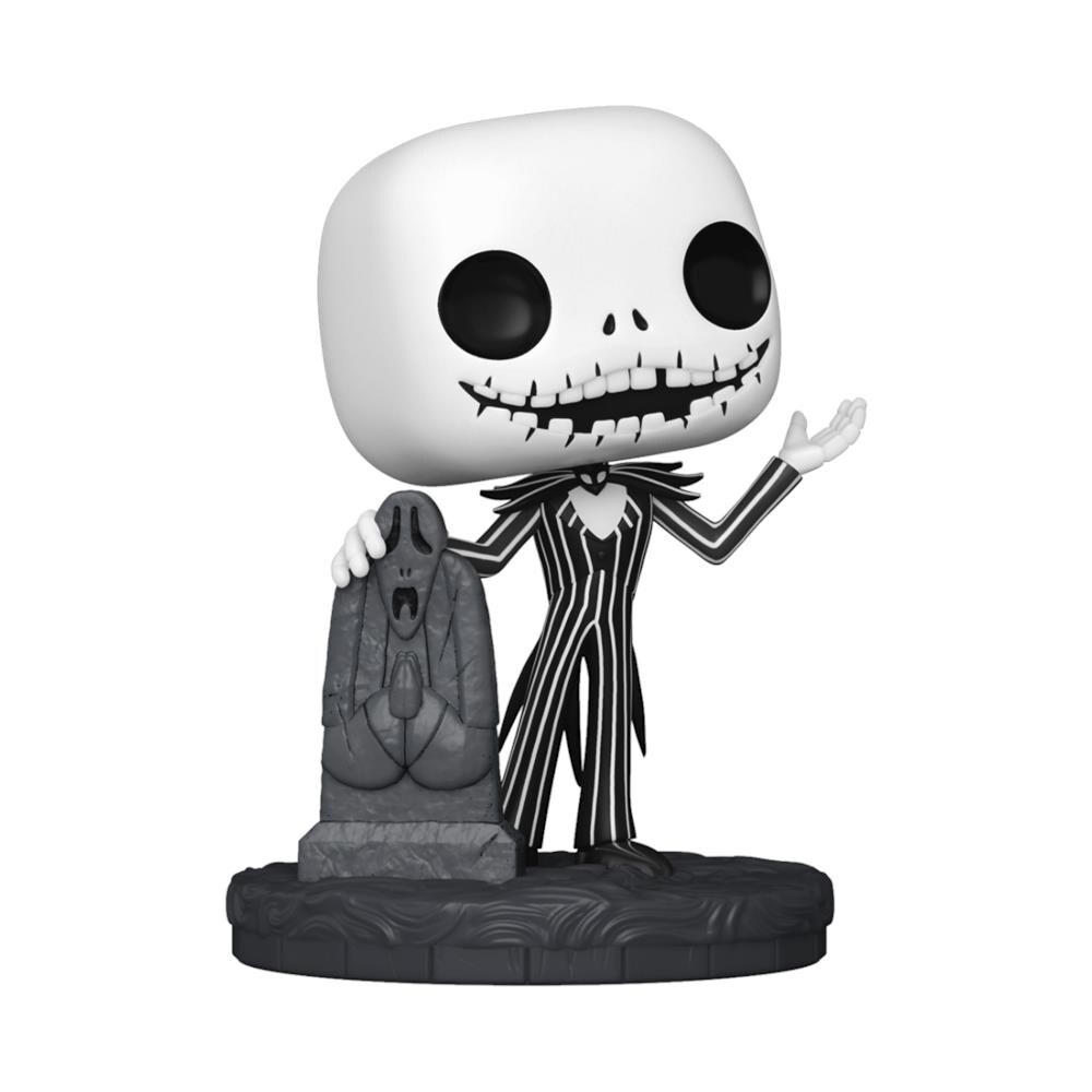 Nightmare Before Christmas 30th Pop! Disney Vinyl Figure Jack W /gravestone - Foto 1