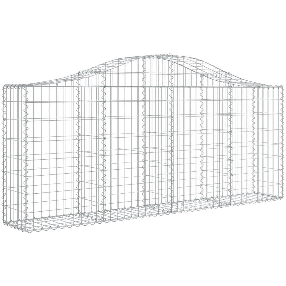 Cesti Gabbioni Ad Arco 40 Pz 200x30x80/100 Cm Ferro Zincato - Foto 3