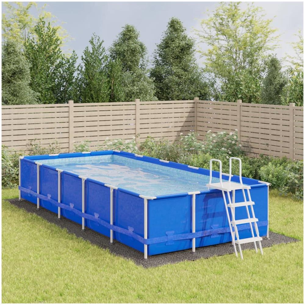 Telo Sotto Piscina Grigio Chiaro 820x420 Geotessile Poliestere - Foto 1