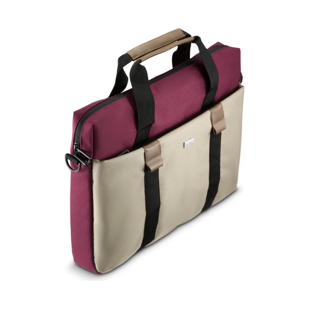 00222059 borsa per laptop 35,8 cm (14.1") Custodia trolley Beige, Rosso - Foto 2