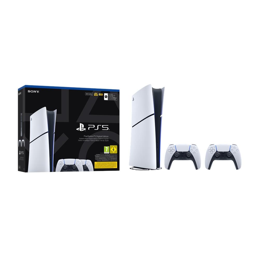 Playstation 5 Slim Digital 825 GB Wi-Fi Nero, Bianco - Foto 2