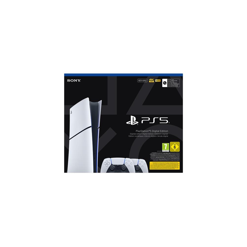 Playstation 5 Slim Digital 825 GB Wi-Fi Nero, Bianco - Foto 5
