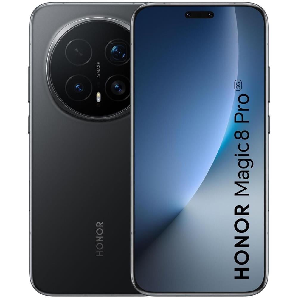 Magic8 Pro 5G 512GB 12GB Ram Dipslay 6.71" Oled 120Hz Main Camera 200MP Dual nanoSim (+eSim) Android 16 Snapdragon 8 Elite Gen5 7100mAh Black - Foto 1