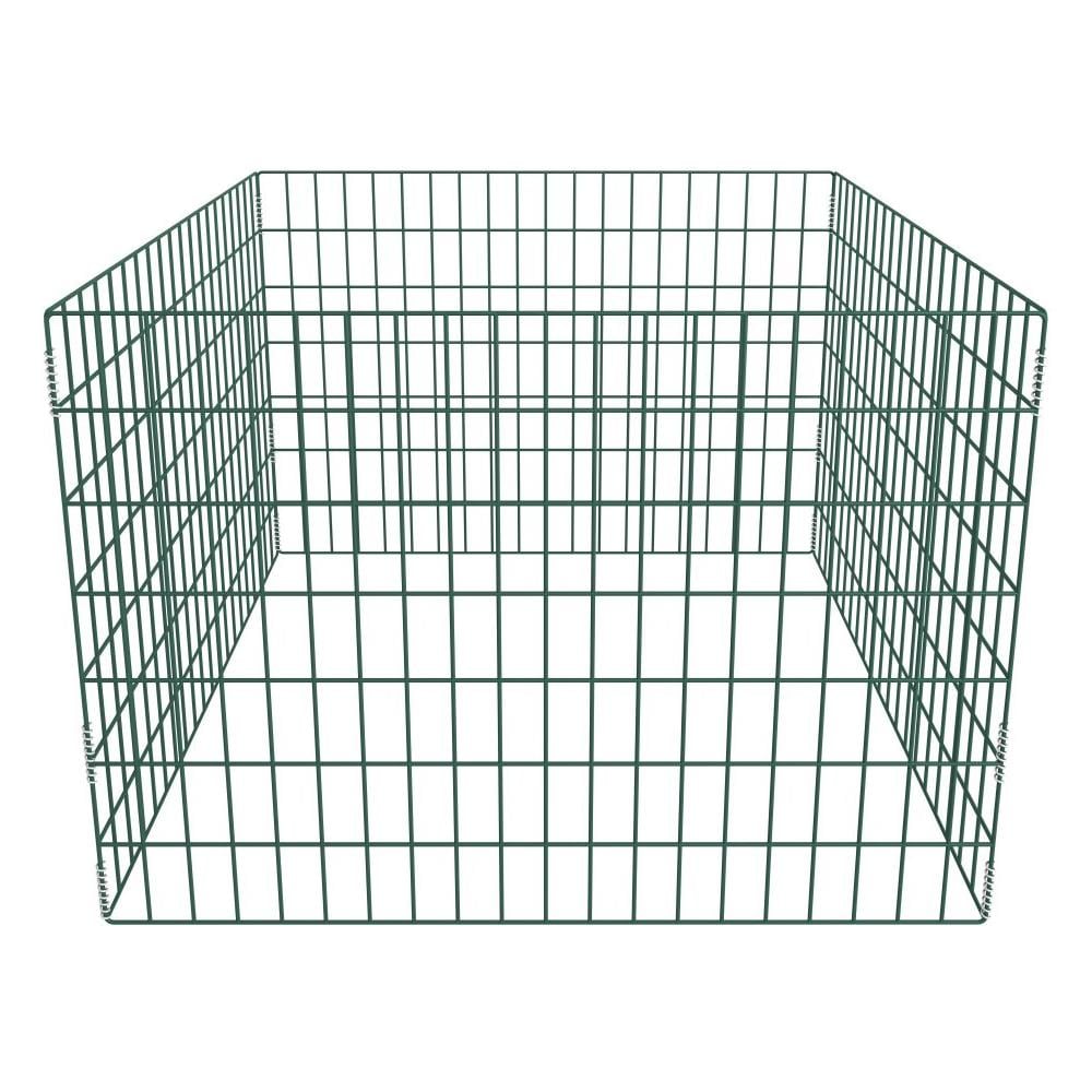 Compostiera Da Giardino Rete Quadrata 100 X 70 Cm - Foto 2