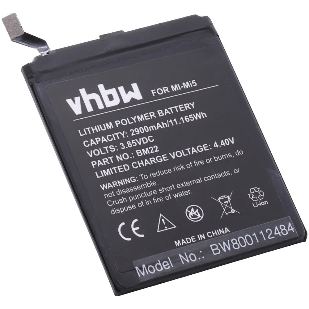 Li-polymer Batteria 2900mah (3.8v) Per Cellulari E Smartphone Xiaomi Gemini, Mi5, Mi5 Gold Edition, Mi5 Gold Edition Dual Sim, Mi5 Pro Come Bm22. - Foto 2