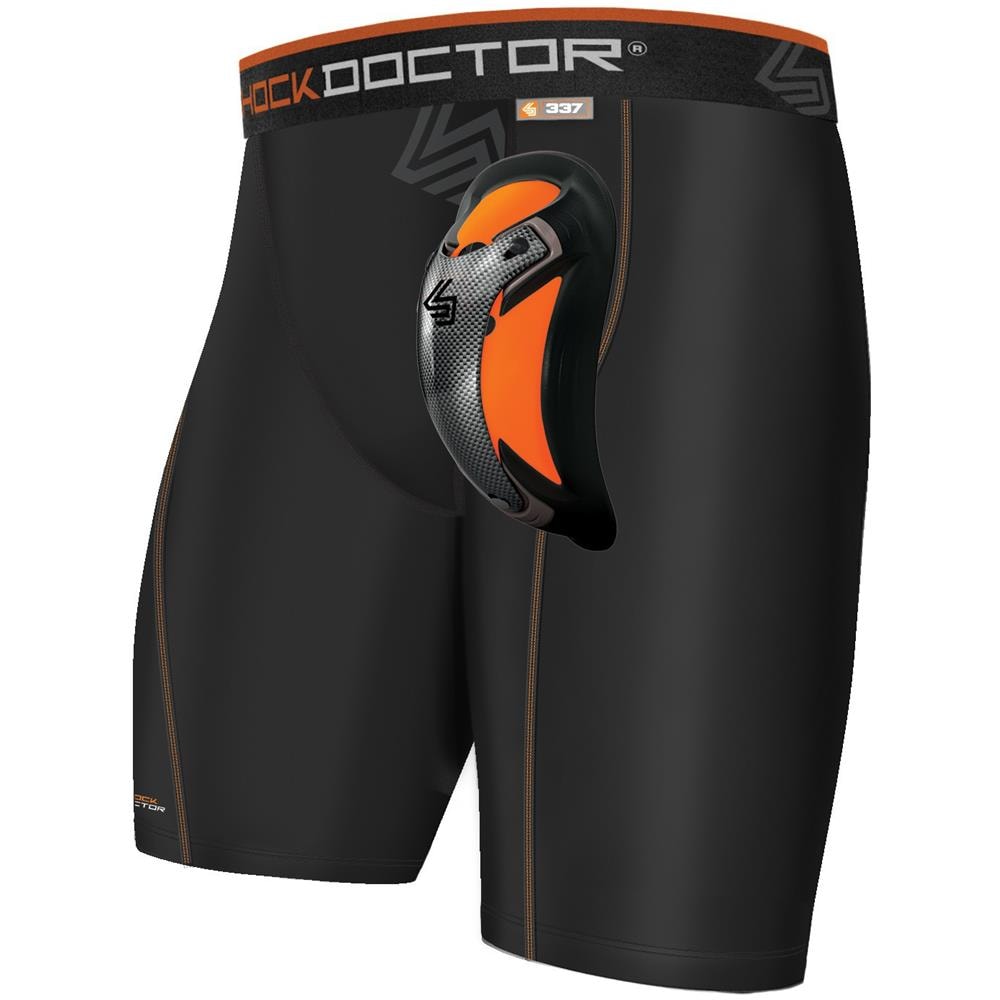 Pantaloncini Ultra Pro Compression Con Conchiglia Ultra Carbon Flex Bambino 337 - Nero L - Foto 1