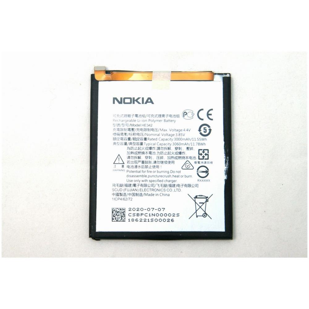 Batteria Originale Nokia 6.1, Nokia 7.1 3060 Ma - Foto 1