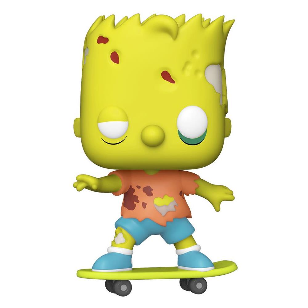 Simpsons (The) : Funko Pop! Television - Trehouse Of Horror - Zombie Bart (Vinyl Figure 1027)  - Foto 1