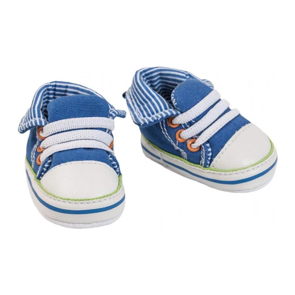 Scarpe Da Bambola Sneaker Bambina 38-45 Cm Blu - Foto 1