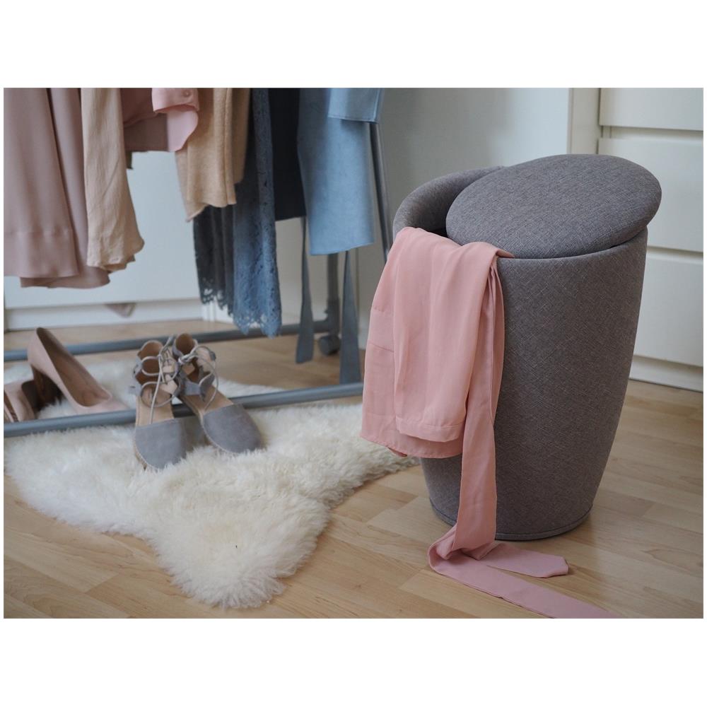 Pofa Candy White - Cesto Portabiancheria, 2 In 1, Venko - Foto 7