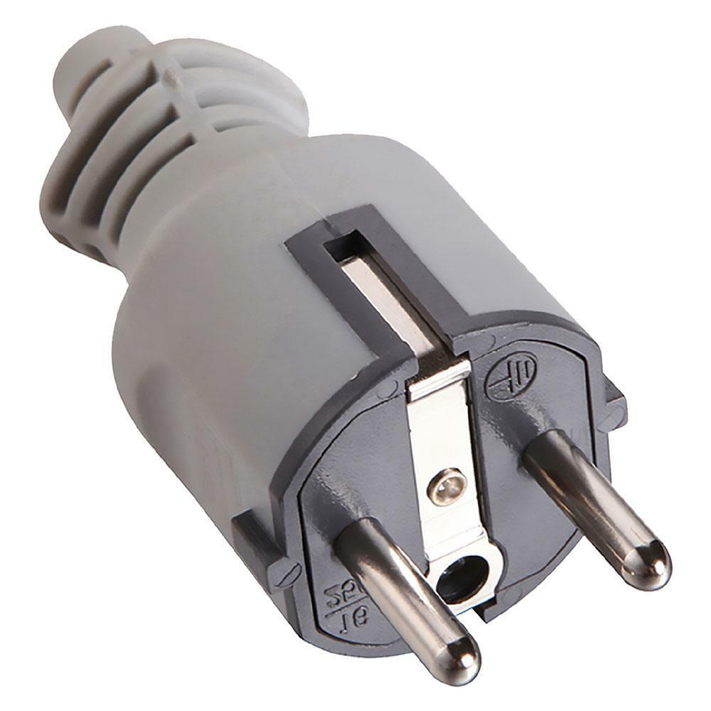 Spina Schuko In Gomma 2p+t16a X 10 Pz Electraline - Foto 1