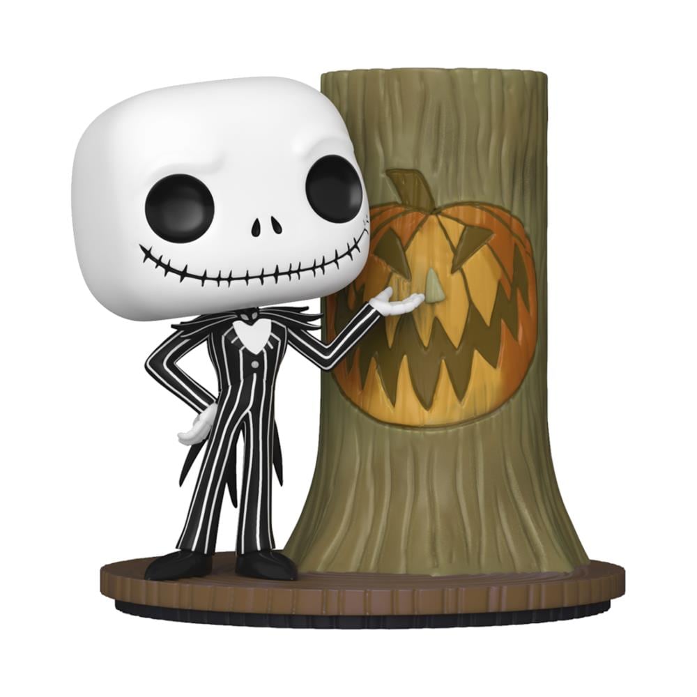 Nightmare Before Christmas 30th Pop! Disney Deluxe Vinyl Figure Jack W /h.town Door - Foto 1