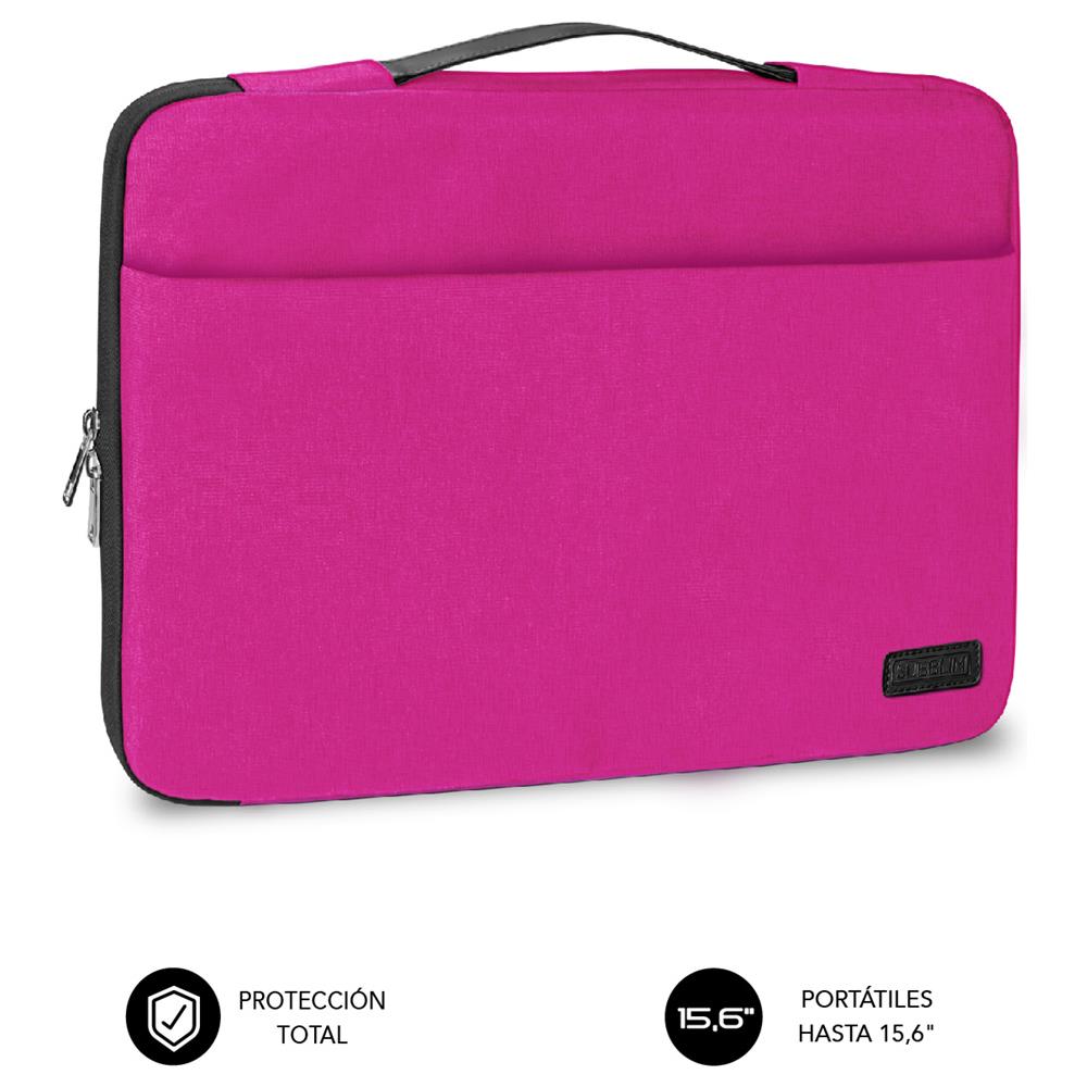 SUB-LS-0TS0101 borsa per laptop 39,6 cm (15.6") Custodia a tasca Rosa - Foto 1