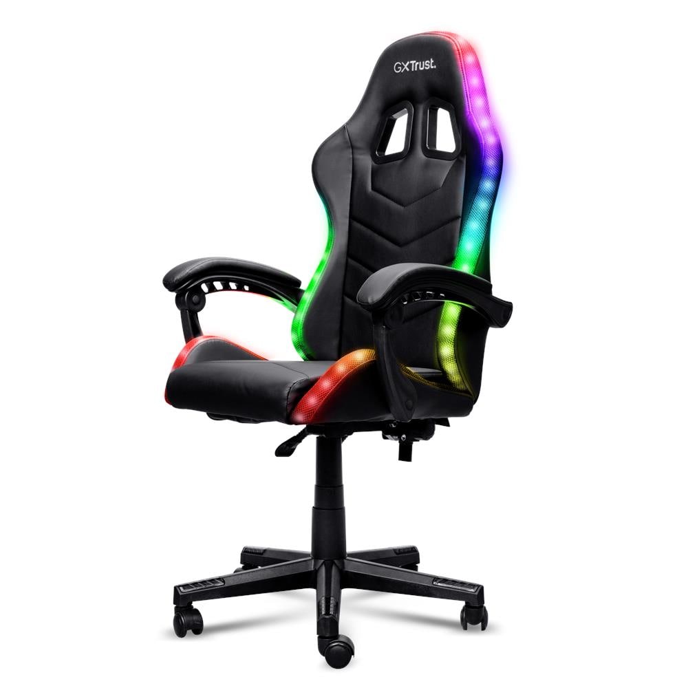 25979 sedia per videogioco Sedia da gaming per PC Seduta imbottita Nero - Foto 1