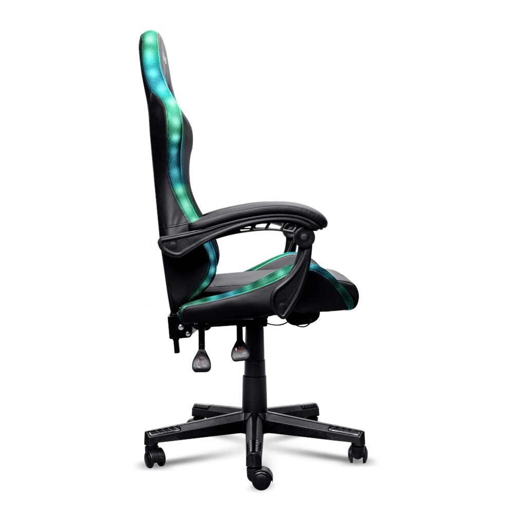 25979 sedia per videogioco Sedia da gaming per PC Seduta imbottita Nero - Foto 6