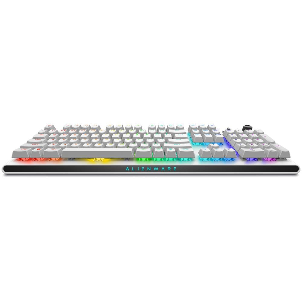 Tri-Mode AW920K Tastiera Gaming USB + RF Wireless + Bluetooth Layout Inglese US Bianco - Foto 2