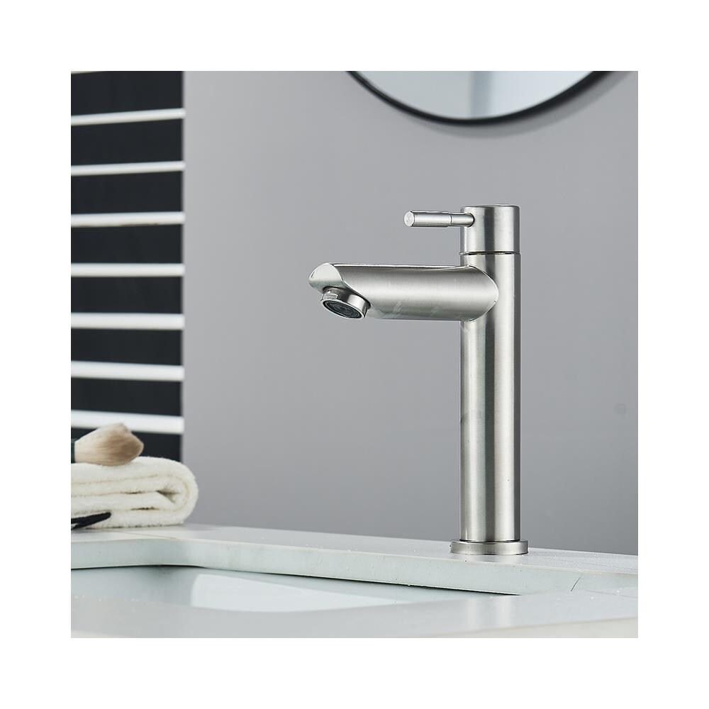 Rubinetto per lavabo da bagno, Blackswan, tipo M302, modello nichelato con montaggio su lavabo, misura 17,3 cm - Foto 2