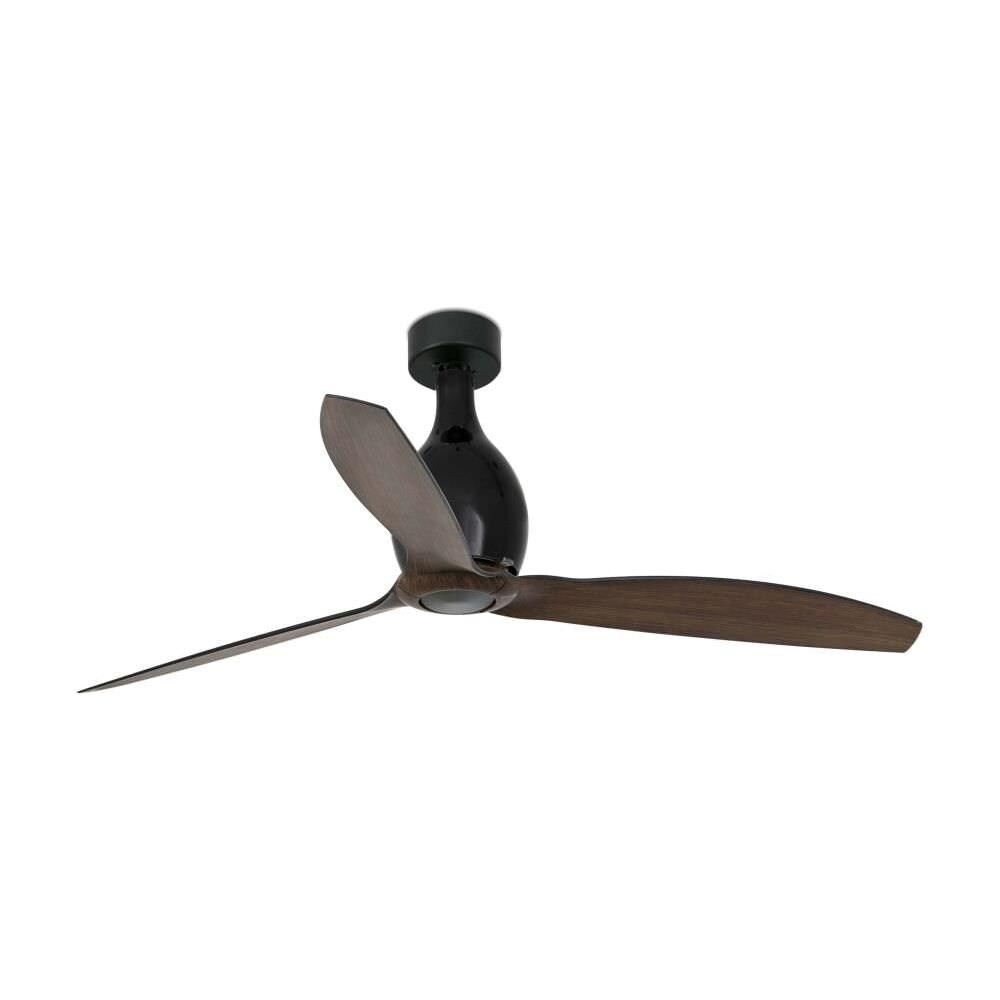 Faro Faro 32028 Nero Opaco - Marrone Ventilatore A Soffitto Mini Eterfan Nero - Foto 1