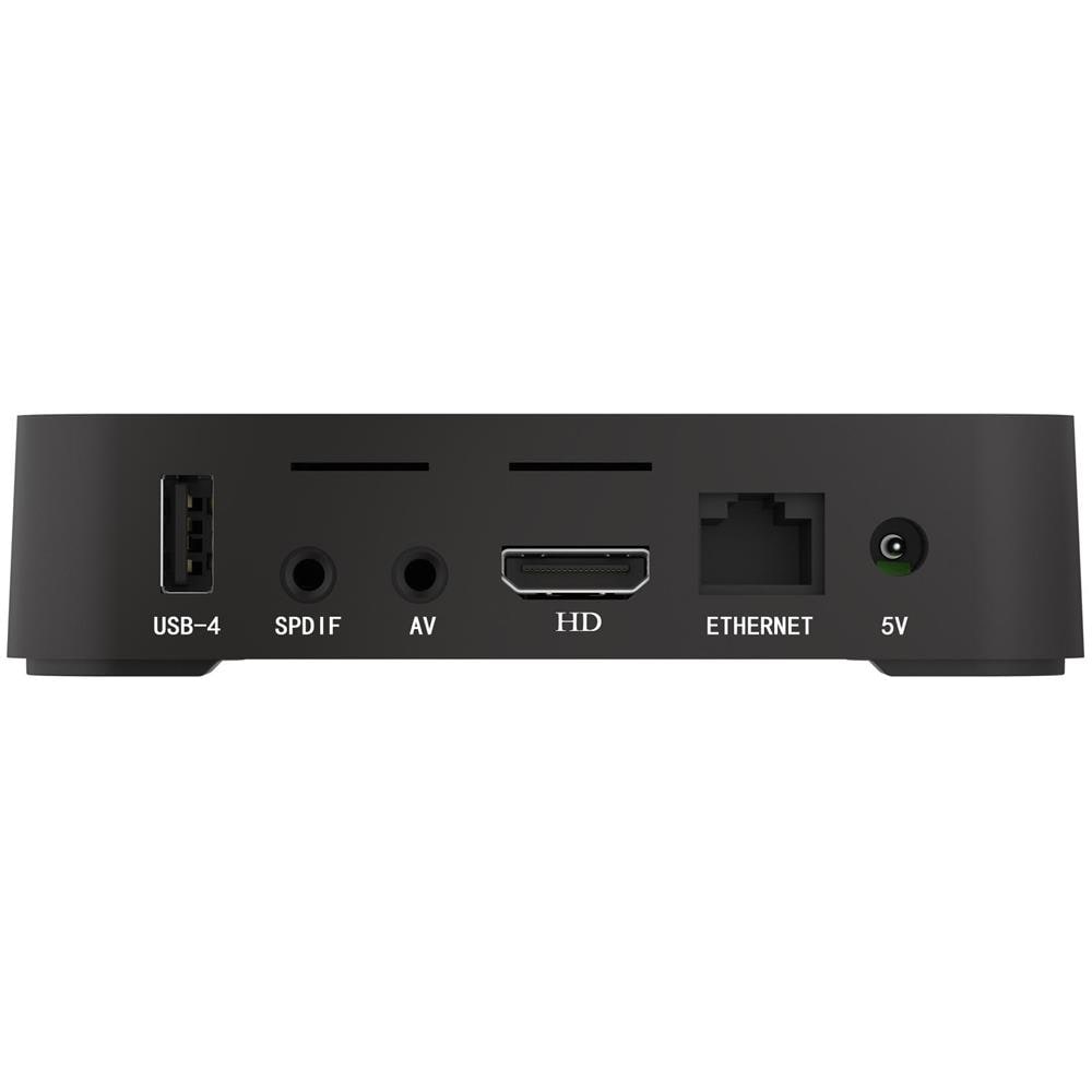 Android Box Tv 4k Ultra Hd Quad Core Ram 1GB Rom 8GB Ethernet USB HDMI Iptv Colore Nero - Foto 2