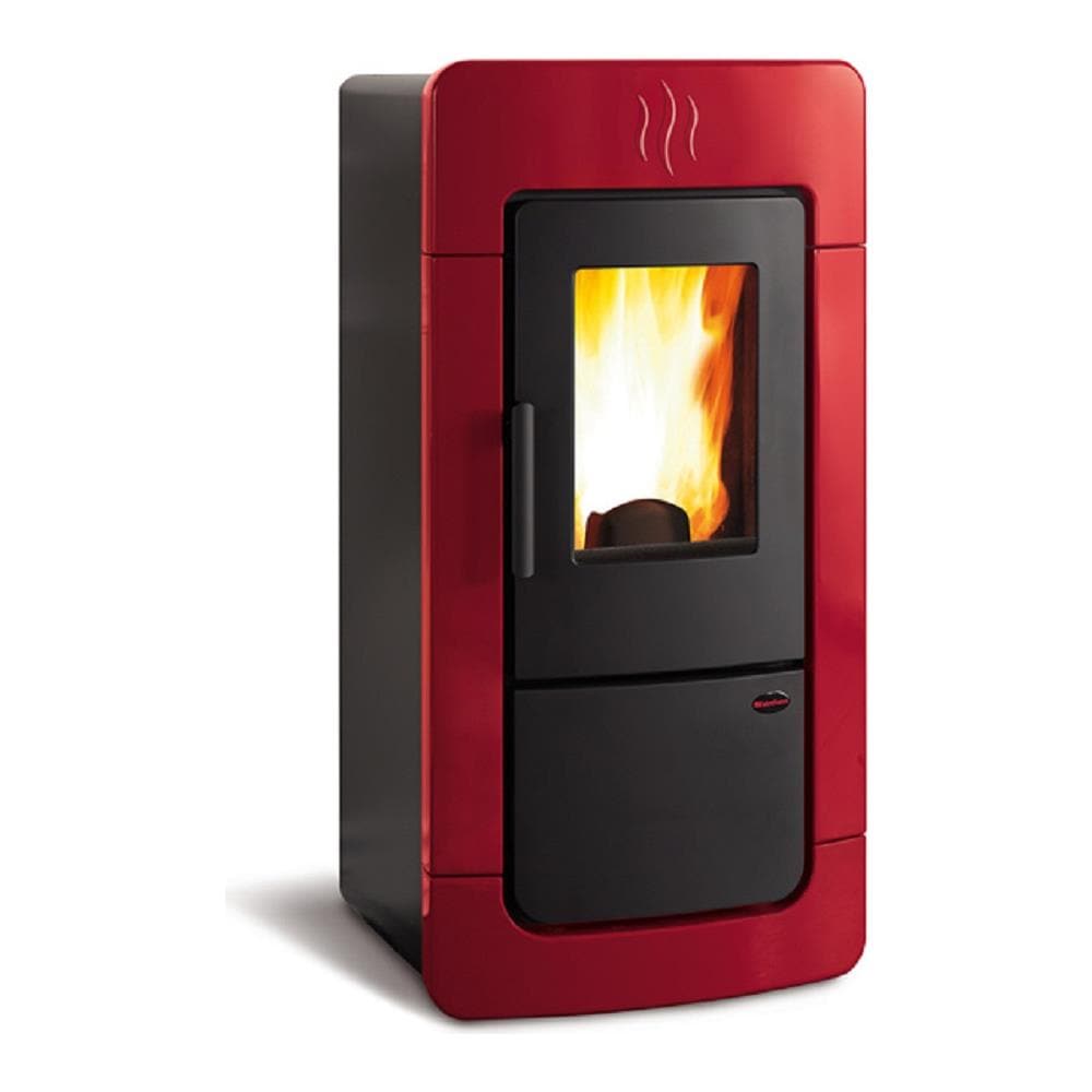 Termostufa A Pellet Stufa La Nordica Extraflame Diadema Acs Idro 31 Kw Bordeaux - Foto 1