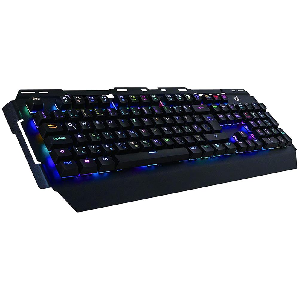 Tastiera Gaming USB Standard Kronic Multicolore Retroilluminata Colore Nero (Layout Italiano) - Foto 1