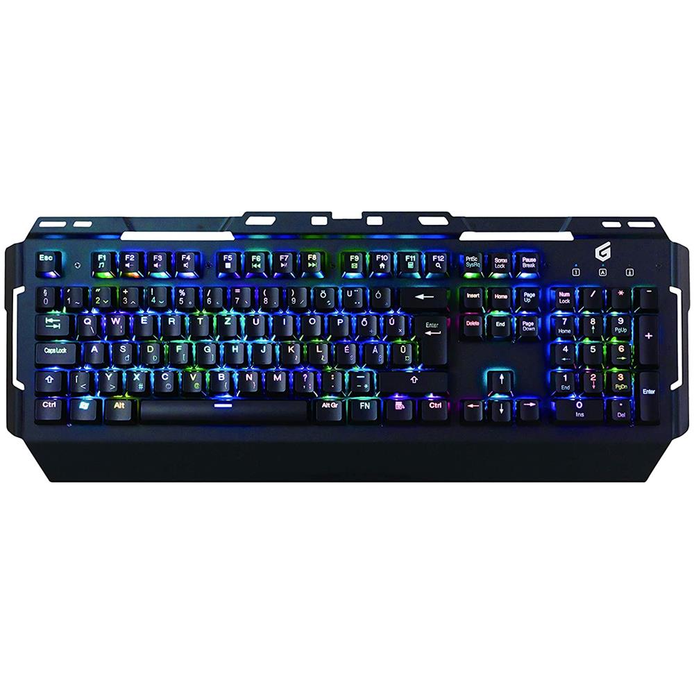 Tastiera Gaming USB Standard Kronic Multicolore Retroilluminata Colore Nero (Layout Italiano) - Foto 2