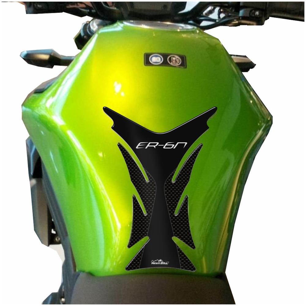 Adesivo 3d Protezione Paraserbatoio Compatibile Con Kawasaki Er6n - Foto 2