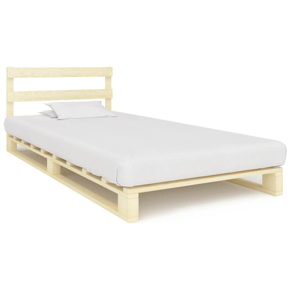 Giroletto In Pallet Di Legno Massello Di Pino 100x200 Cm - Foto 1