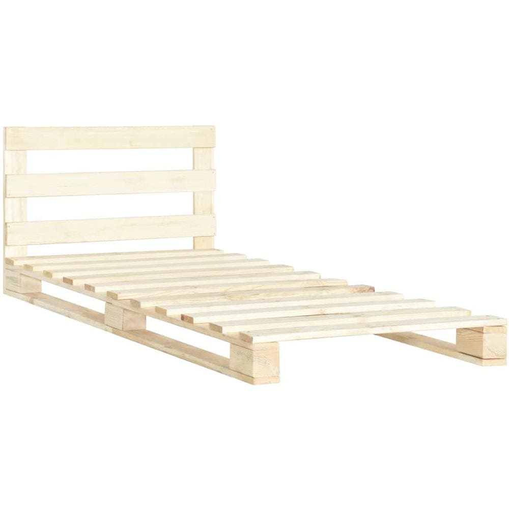 Giroletto In Pallet Di Legno Massello Di Pino 100x200 Cm - Foto 2