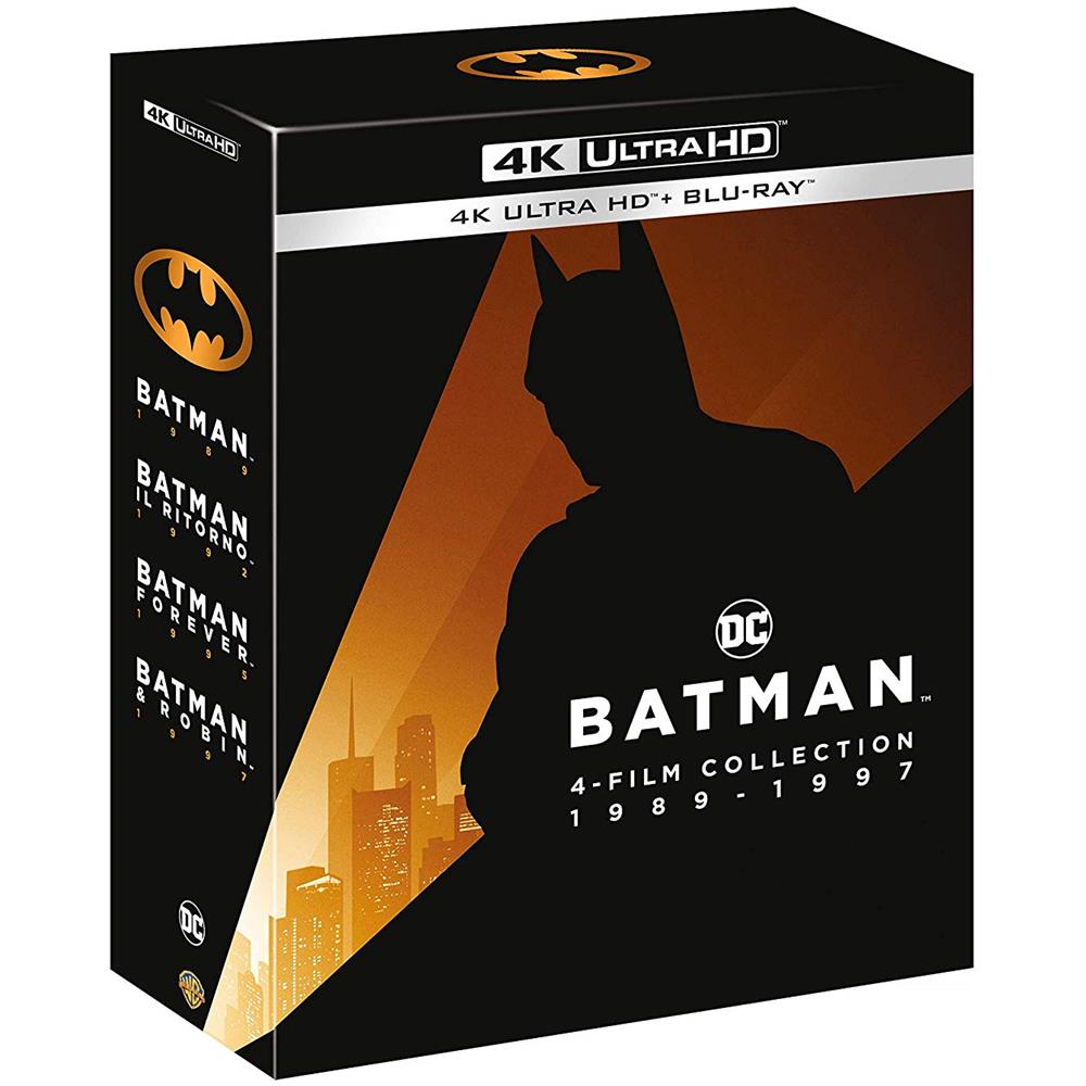 Batman Anthology 4 Film Collection (4K Ultra Hd + Blu-Ray) - Disponibile dal 05/03/2020 - Foto 1